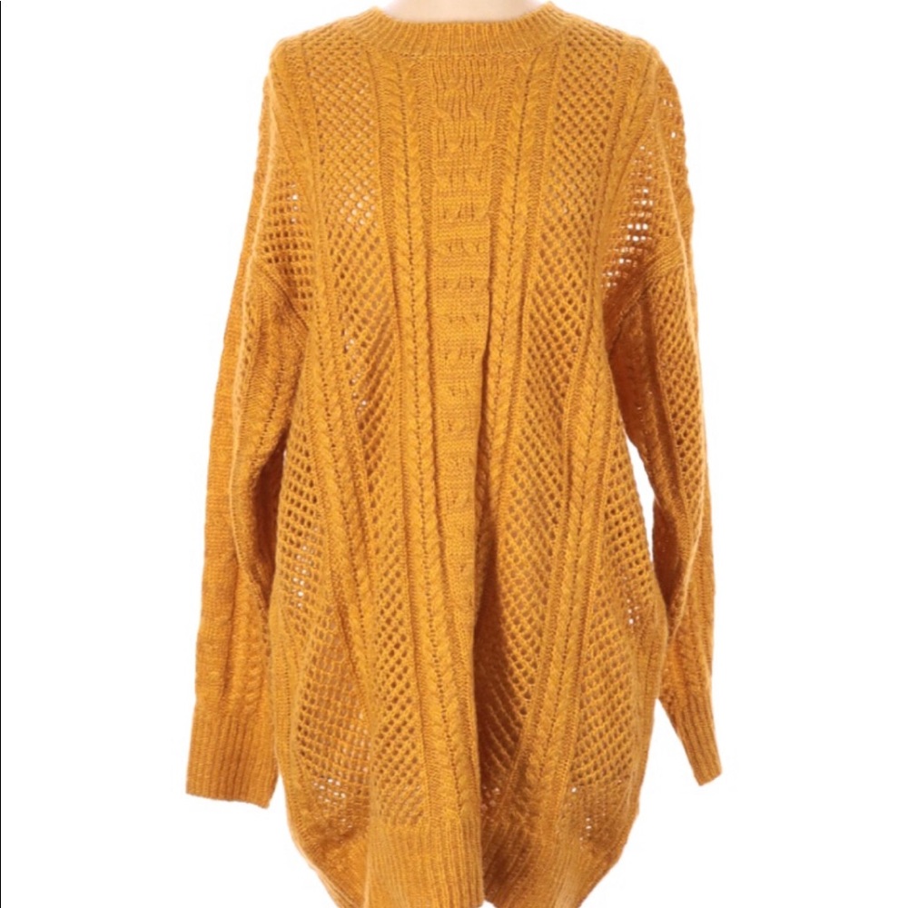 Yellow John and Jenn Sweater Dress